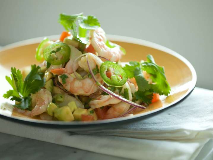 shrimp ceviche with avocados | Classpop Shot