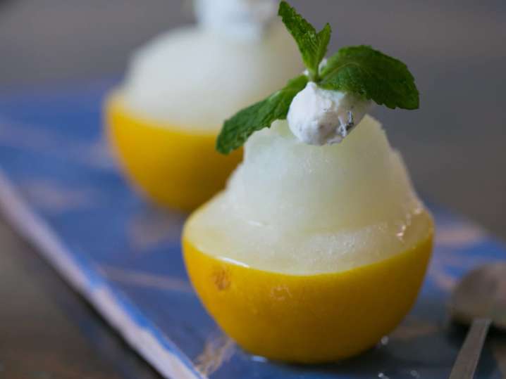 Lemon granita | Classpop Shot