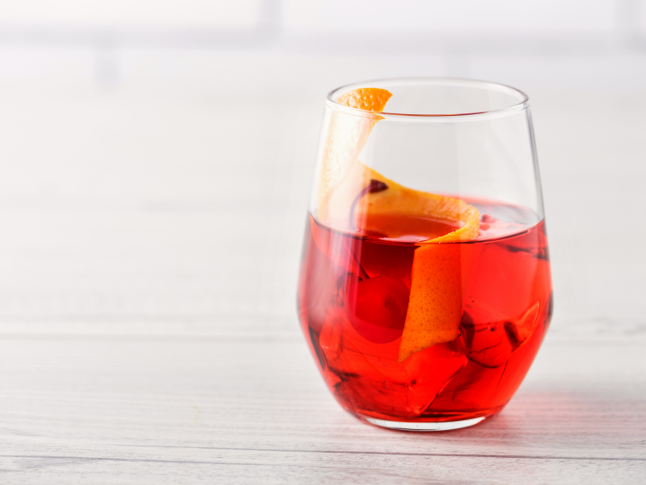 Negroni cocktail on kitchen counter Canva | Classpop Shot