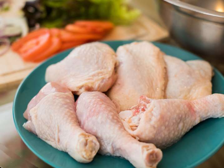 raw chicken legs and breasts | Classpop Shot