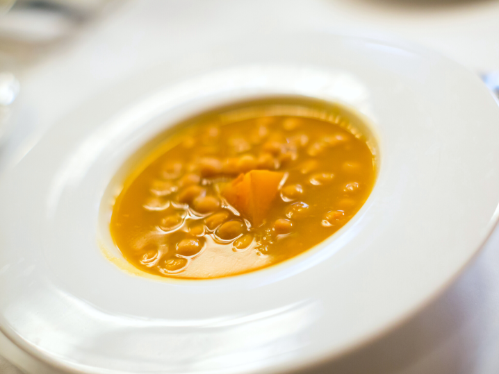 Emmer & Garbanzo Soup | Classpop Shot