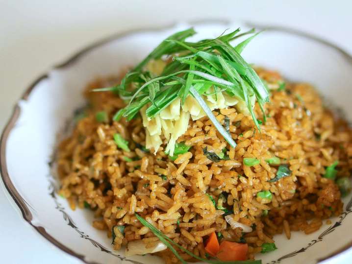 vegetable fried rice with mother sauce | Classpop Shot