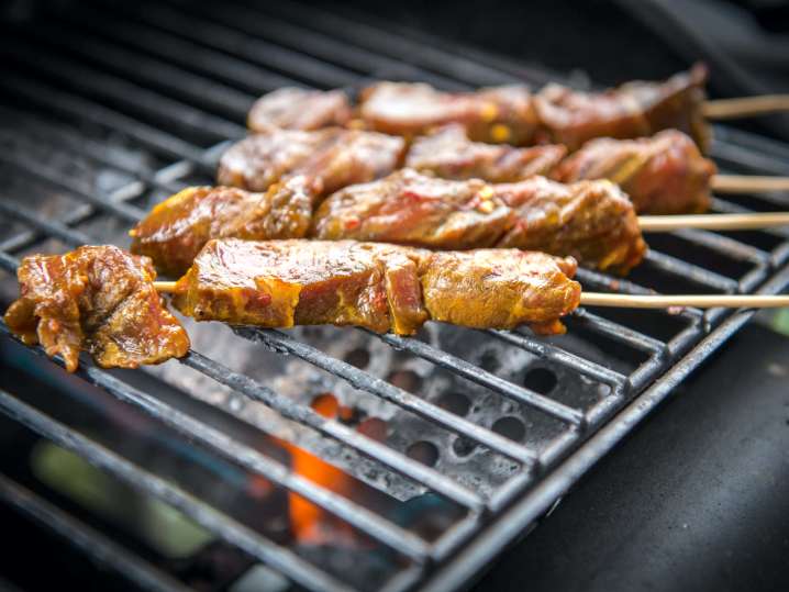 beef and chicken skewers | Classpop Shot