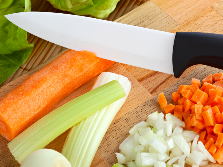 San Diego - mirepoix chopping Shot