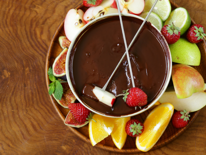 San Antonio - chocolate fondue Shot