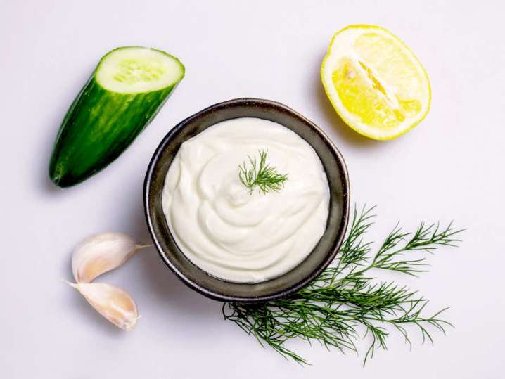 tzatziki ingredients | Classpop Shot