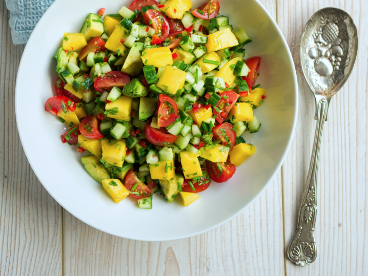 mango and avocado salsa | Classpop Shot