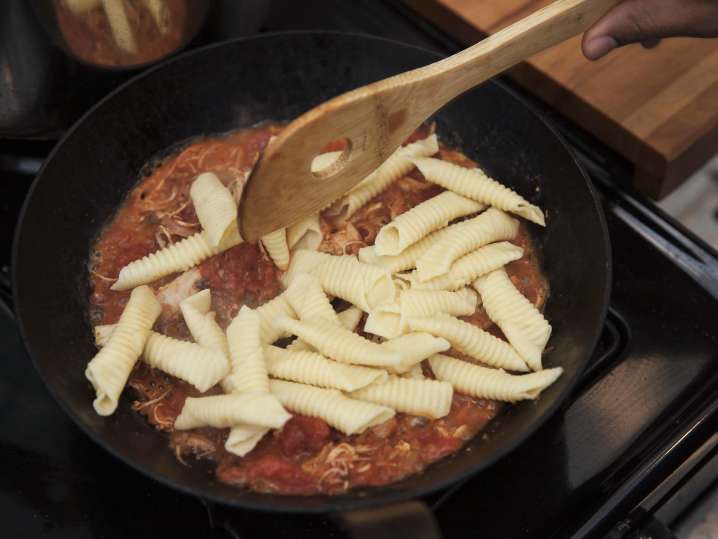 handmade pasta in sauce | Classpop Shot