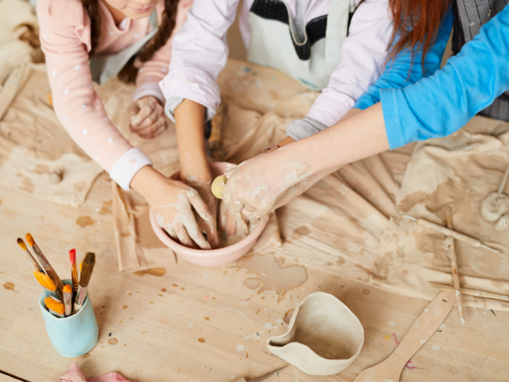 San Francisco - team building pottery Shot