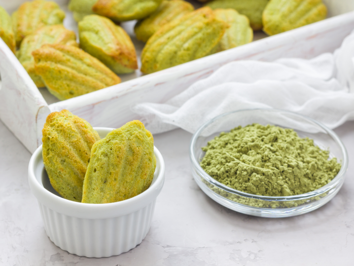 Matcha Madeleines | Classpop Shot