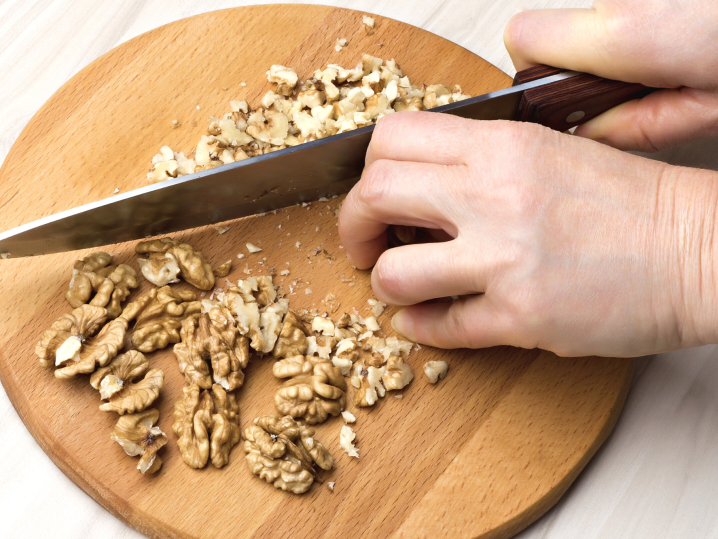 NYC - chopping walnuts Shot