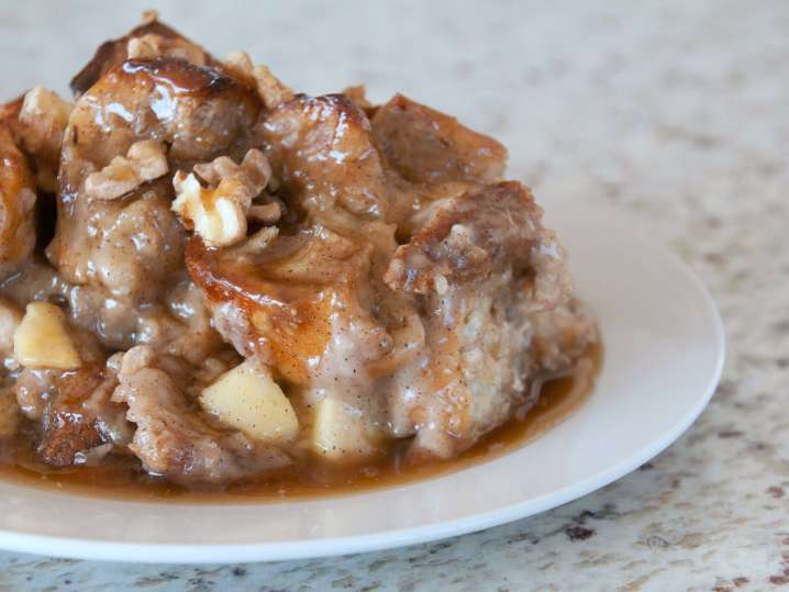 caramel bourbon bread pudding | Classpop Shot