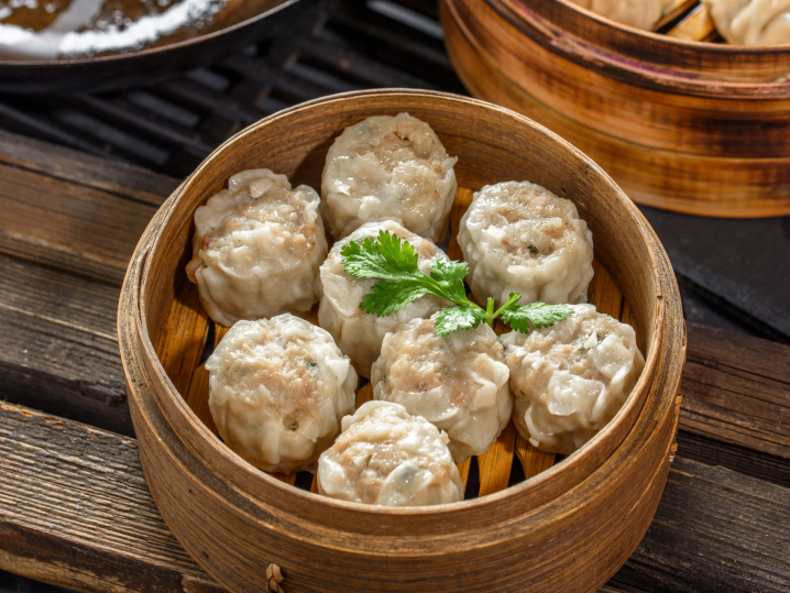 steamed pork dumplings | Classpop Shot