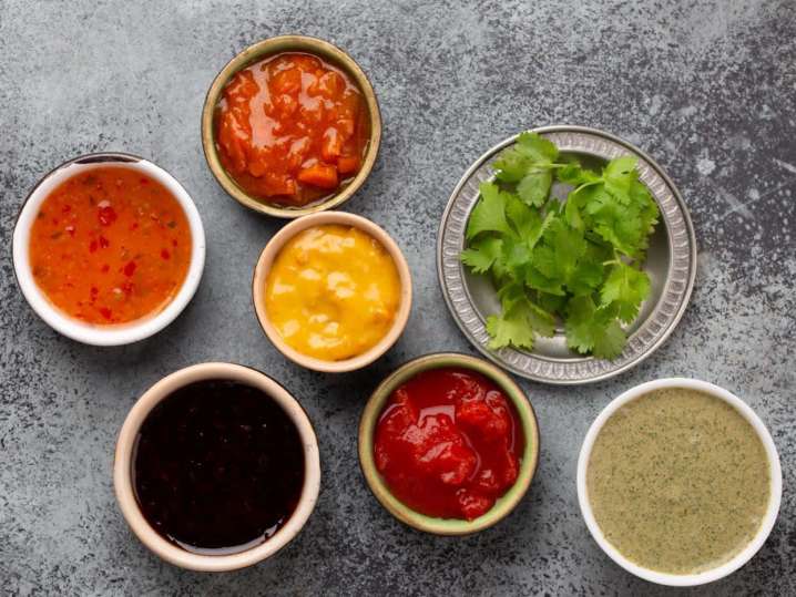 assorted indian chutney | Classpop Shot