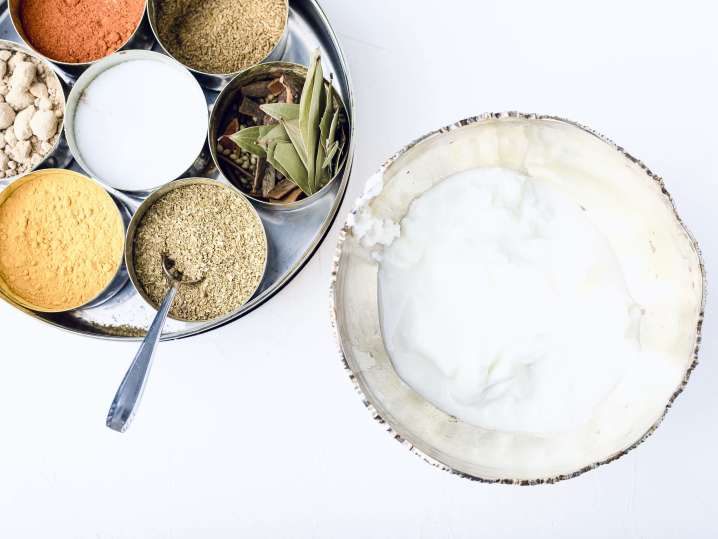 coconut cream and indian spices | Classpop Shot