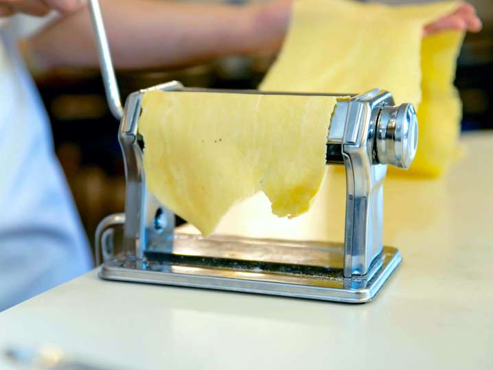 chef rolling fresh pasta dough | Classpop Shot