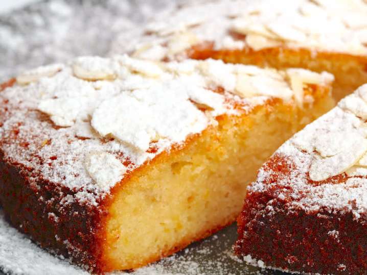 lemon ricotta cake with almonds | Classpop Shot