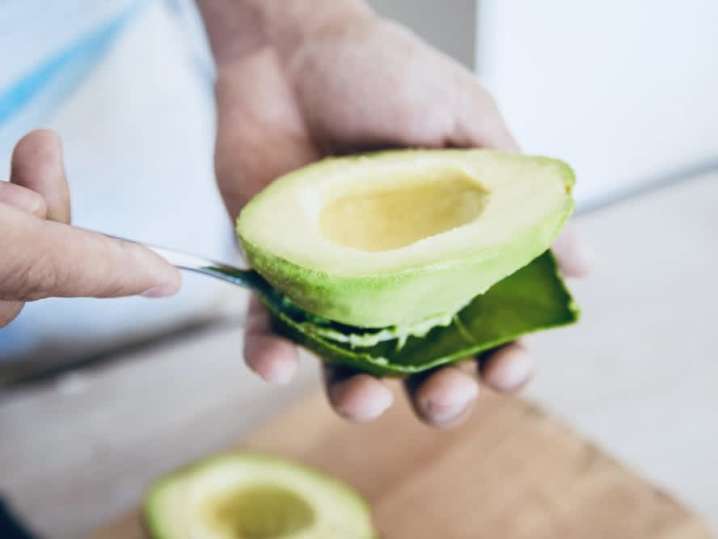 chef preparing an avocado for a guacamole | Classpop Shot