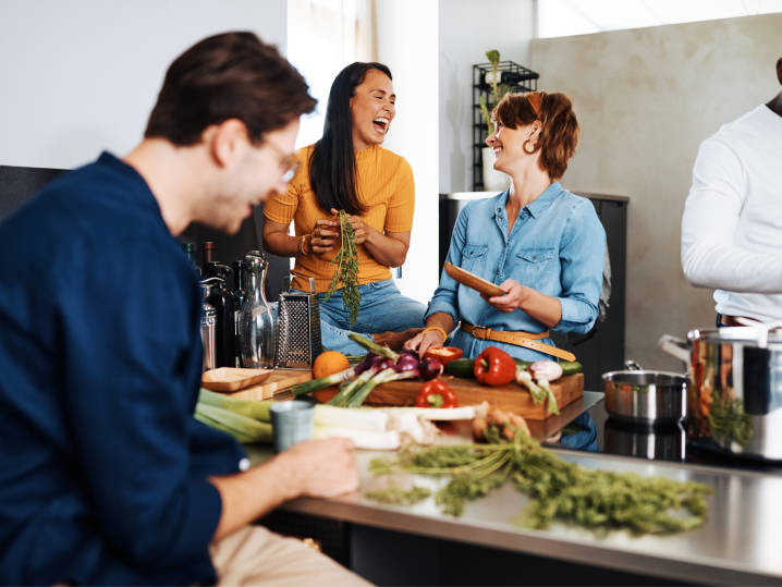 Orlando - cooking together Shot