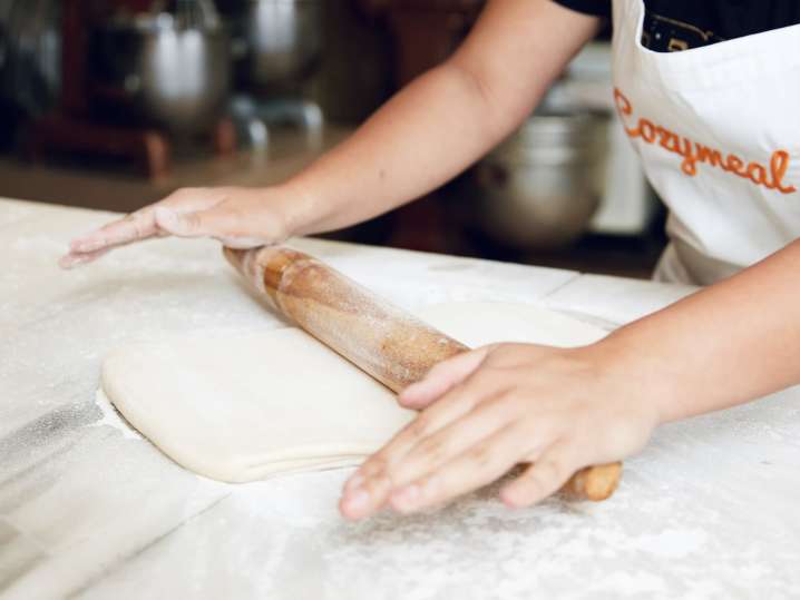 rolling pizza dough | Classpop Shot