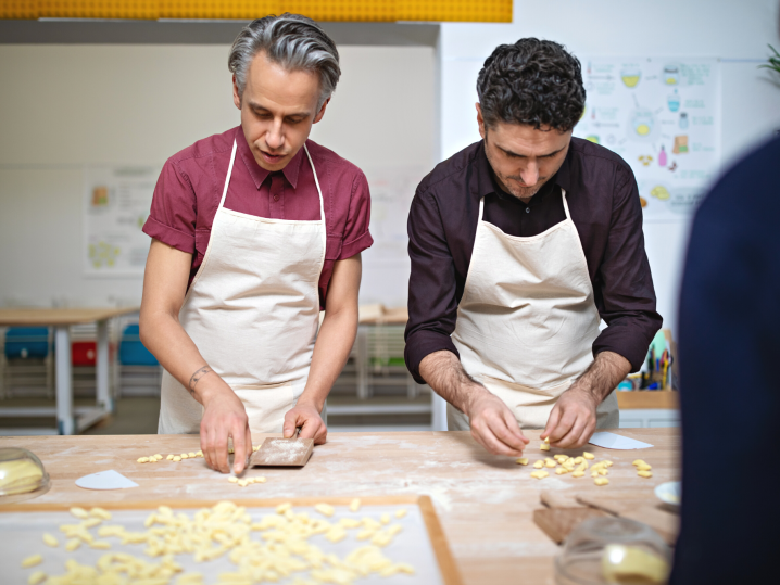 Denver - making gnocchi by hand Shot