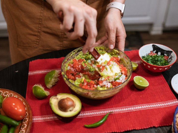 NYC - homemade guacamole Shot