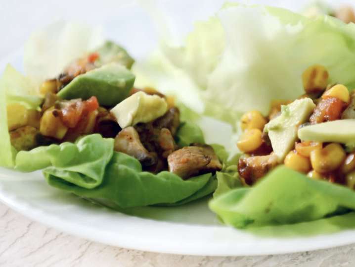 vegan lettuce wraps | Classpop Shot