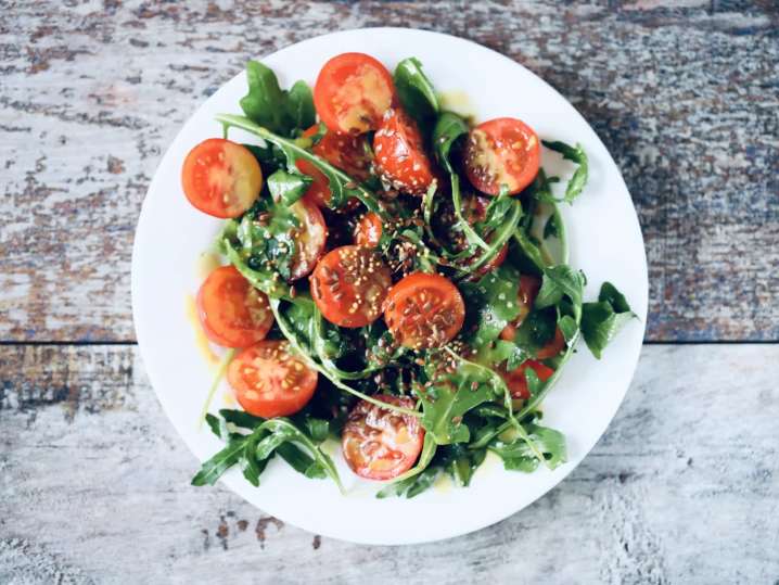 arugula tomato salad | Classpop Shot