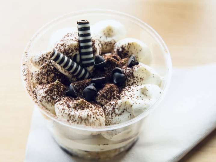 chocolate tiramisu parfait | Classpop Shot