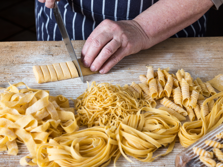 Denver - fresh pasta shapes Shot