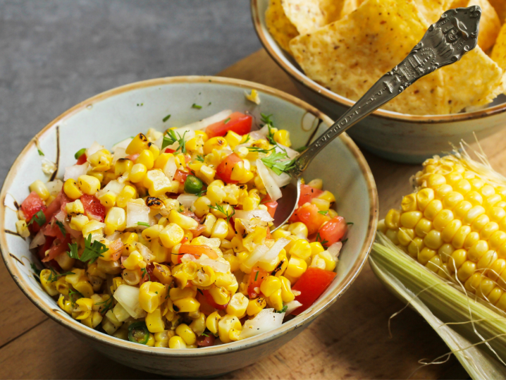 Austin - corn salsa Shot