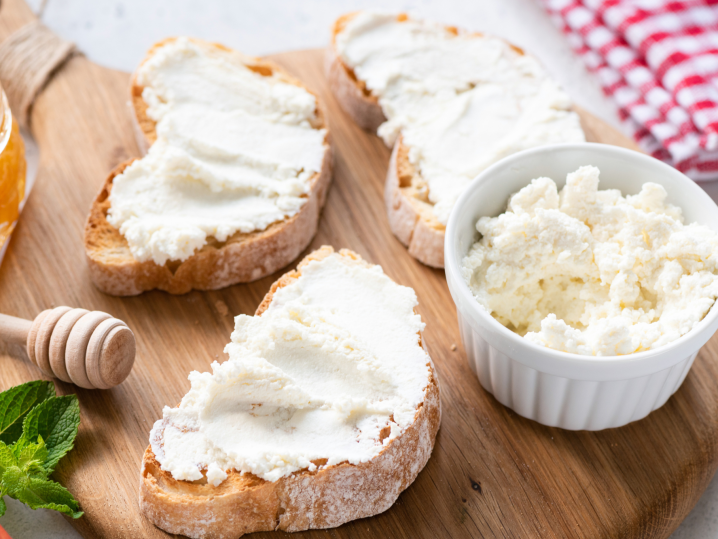 Houston - homemade ricotta cheese Shot