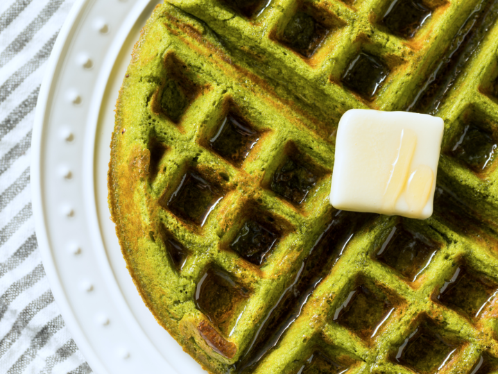 Pandan Waffles | Classpop Shot