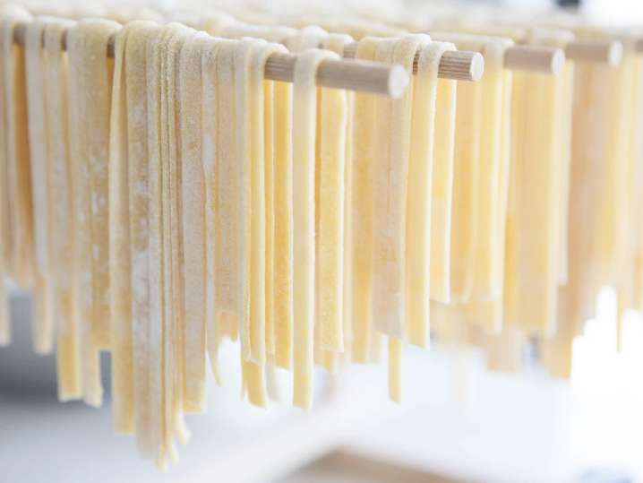 scratch made fettucine pasta | Classpop Shot