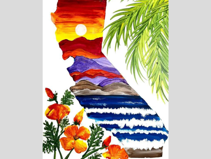 Paint and Sip - California Dreams - San Diego | Classpop!