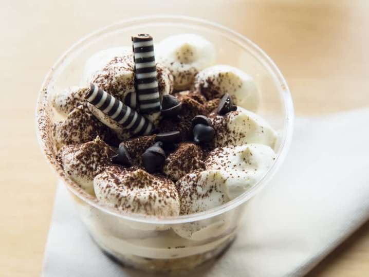 chocolate tiramisu parfait | Classpop Shot