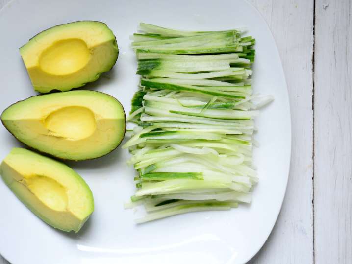 avocado and cucumber for sushi | Classpop Shot