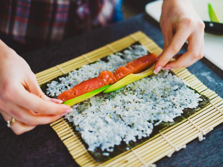 Washington, D.C. - rolling sushi Shot