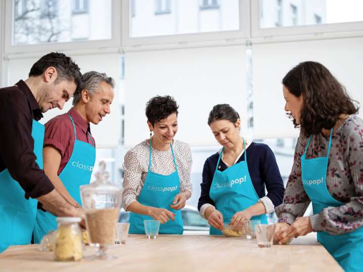 Fort Worth - team building pasta class Shot