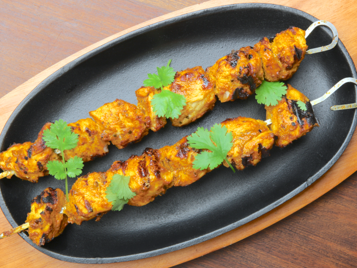 chicken tikka skewers | Classpop Shot