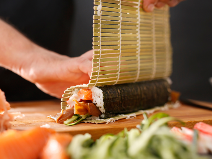 Sacramento - making sushi by hand Shot