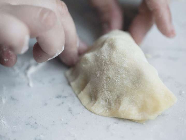 chef making empanada from scratch | Classpop Shot