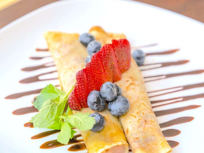 crepes with nutella and strawberries | Classpop Shot