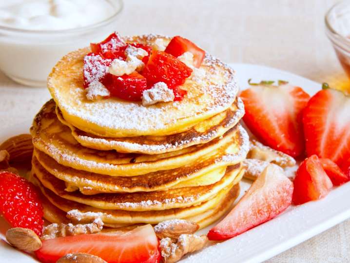 strawberry shortcake pancakes | Classpop Shot