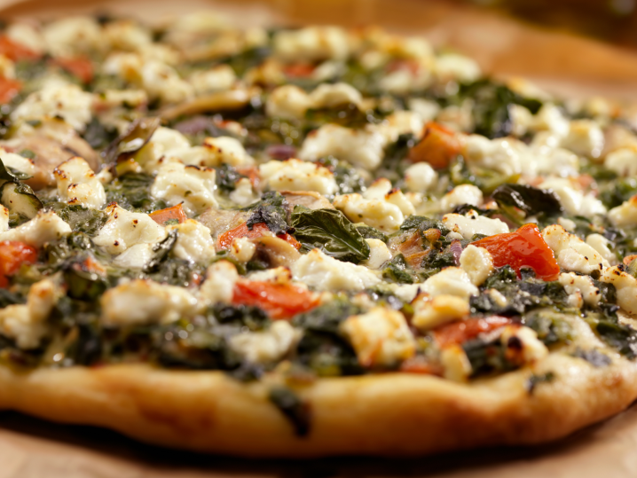 Phoenix - goat cheese pizza Shot