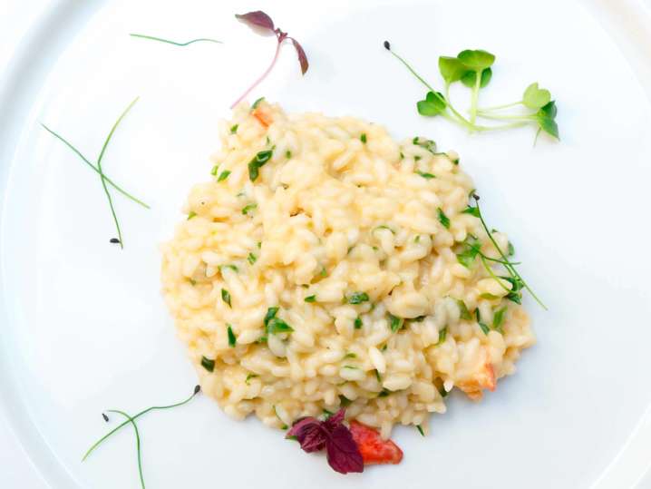 risotto with pepper and cream | Classpop Shot