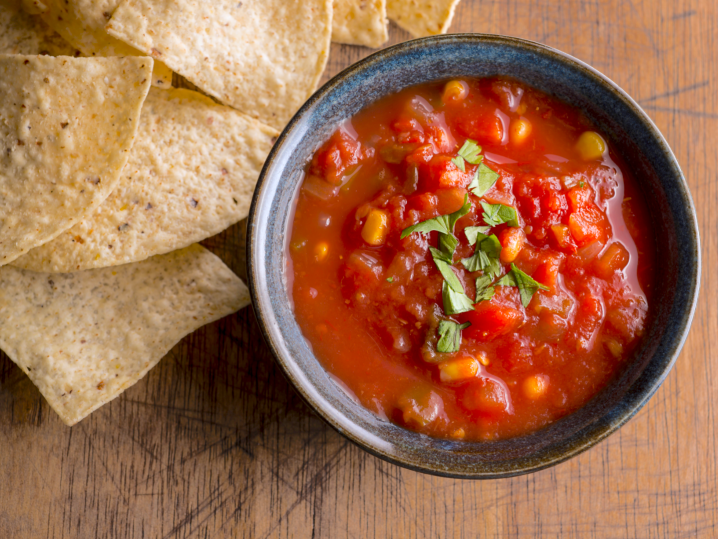 fresh homemade salsa and chips | Classpop Shot