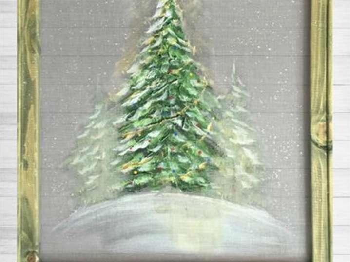 Paint and Sip - Merry and Bright Holiday Trees - Houston | Classpop!