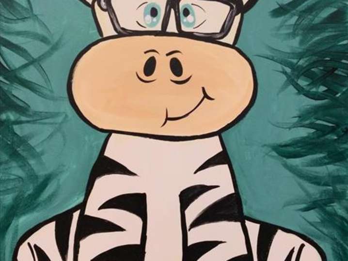 Paint and Sip - Sweet Striped Pal - Houston | Classpop!