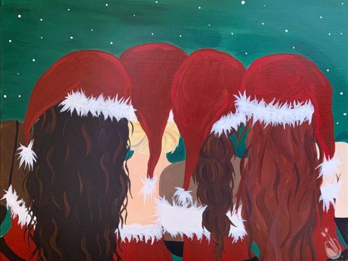 Paint and Sip - Festive Girls' Night - Houston | Classpop!